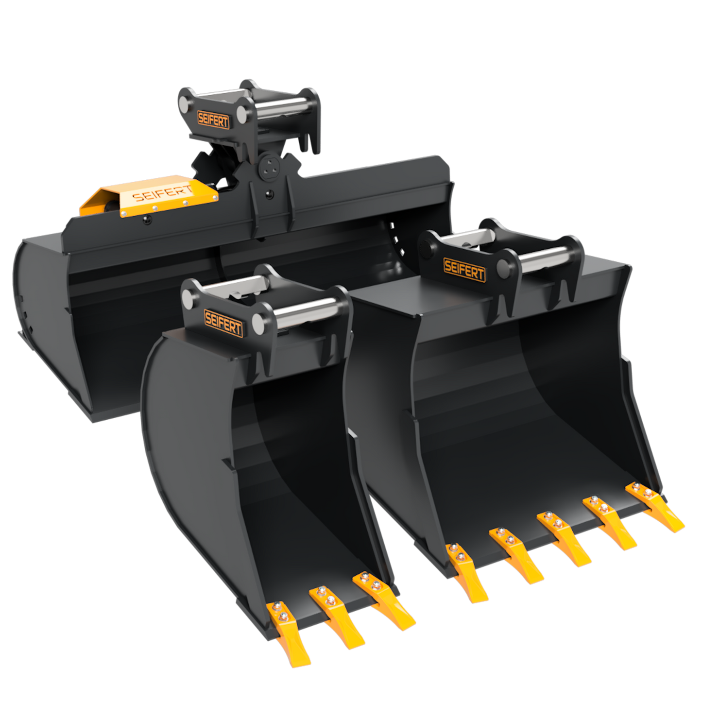 Löffelpaket MS03 Symlock für 3–5 t Bagger