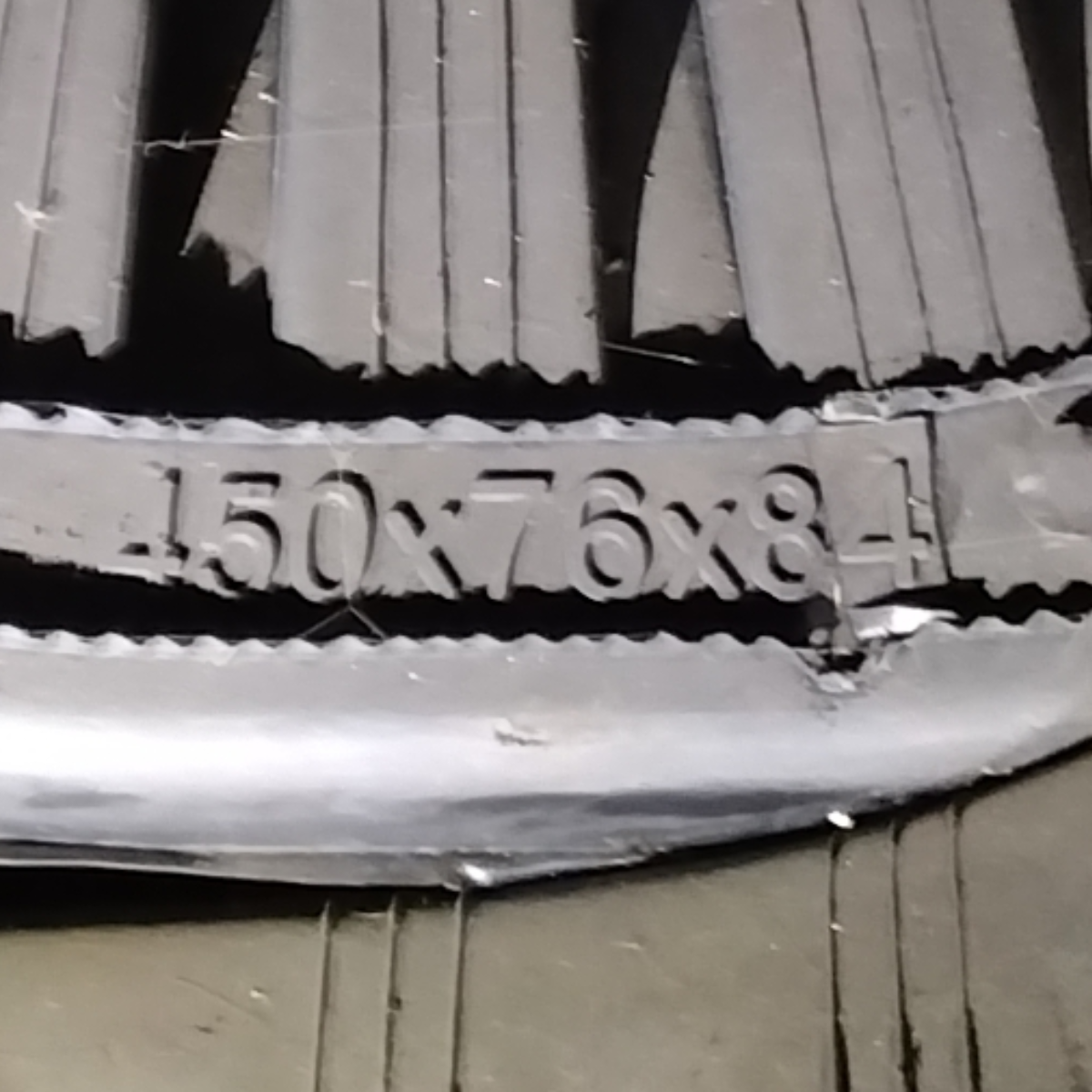 Gummikette 450x76x84 für FAI 410C