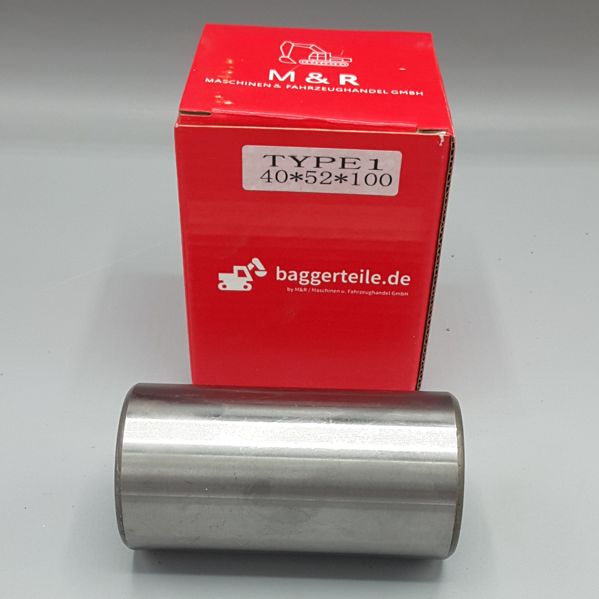 Buchse 40x52x100 mit Schmiernut Type 1