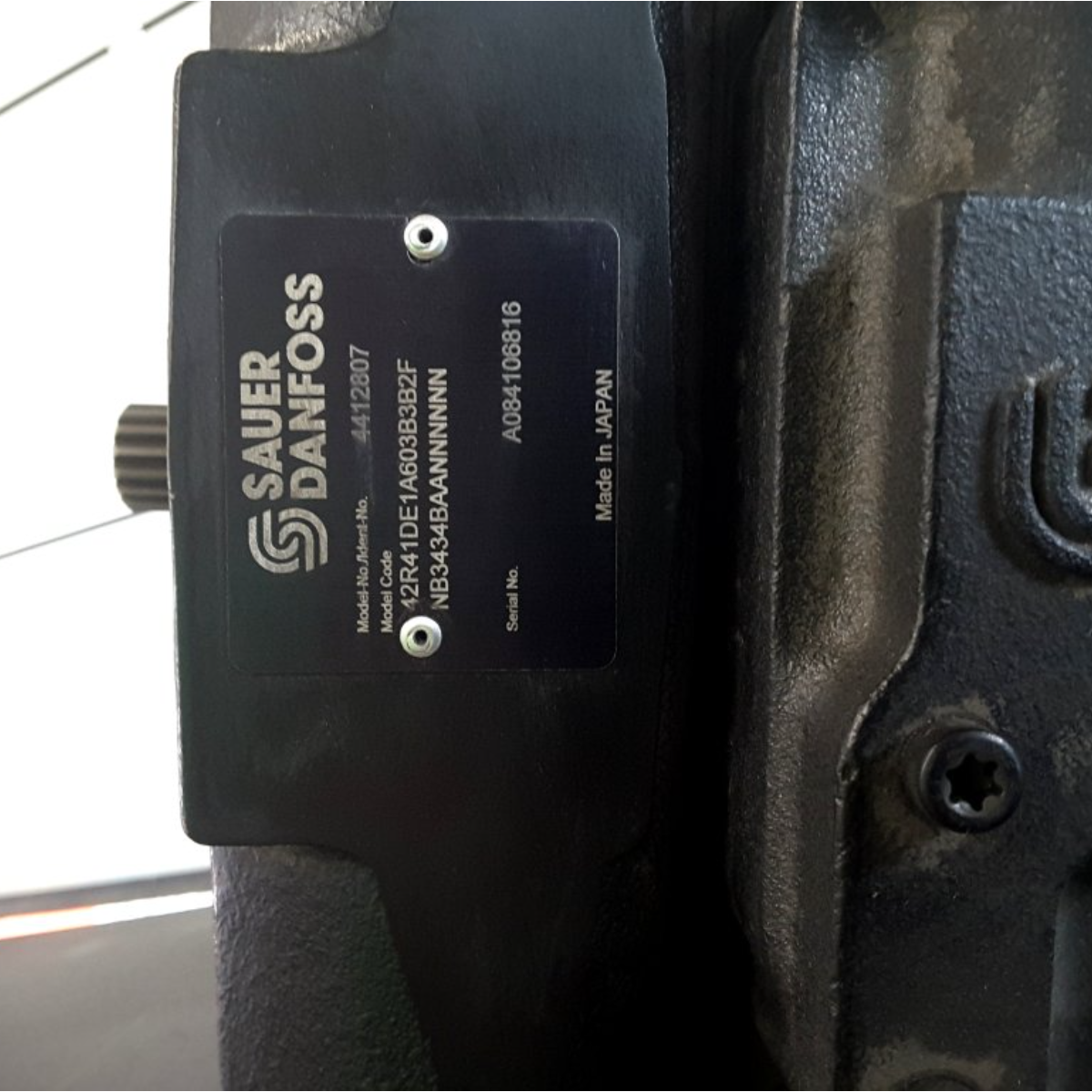 Hydraulikpumpe Sauer Danfoss 4412585