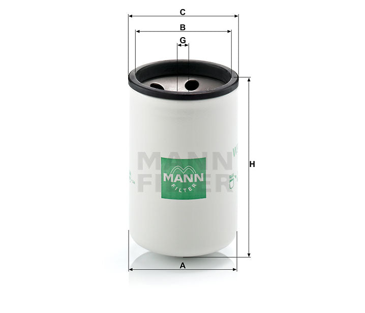 Luftfilter Mann Hummel - W 925 passend zu LIEBHERR