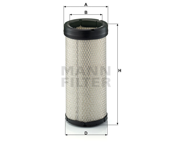 Luftfilter Mann Hummel - CF 1574 passend zu CATERPILLAR