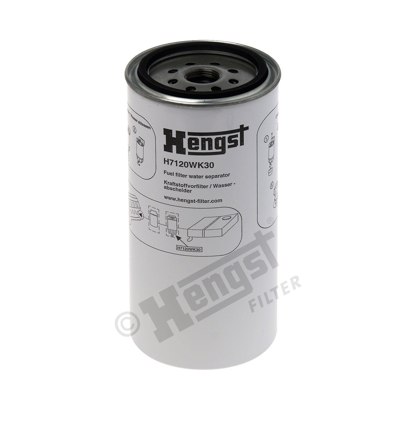 Kraftstofffilter Hengst - H7120WK30 passend zu JOHN DEERE