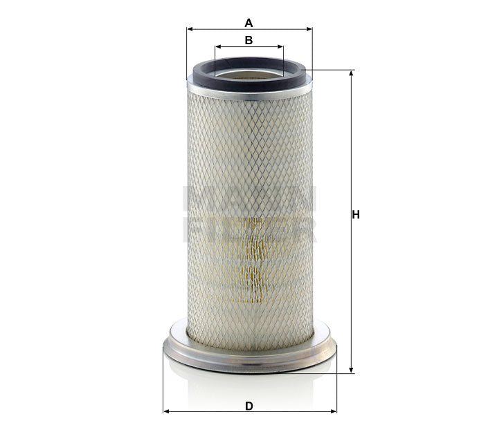Luftfilter Mann Hummel - C 22 025 passend zu CASE/CASE IH