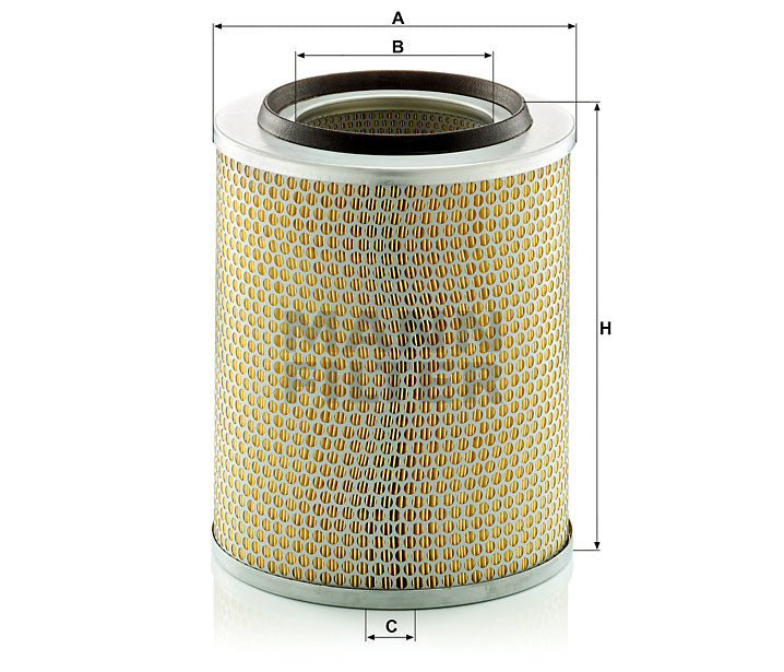 Luftfilter Mann Hummel - C 24 393 passend zu IVECO