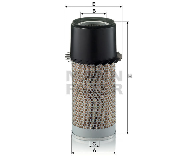Luftfilter Mann Hummel - C 16 335 passend zu YANMAR