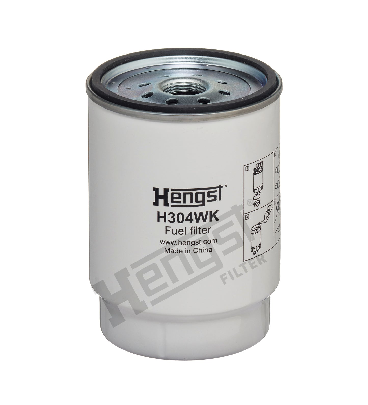 Kraftstofffilter Hengst - H304WK passend zu JOHN DEERE