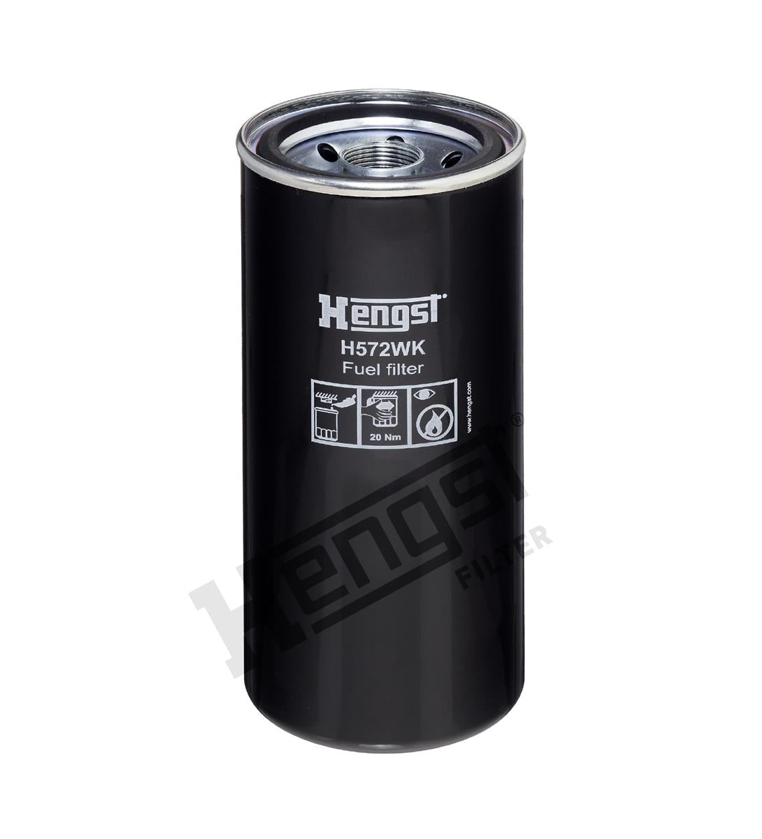 Kraftstofffilter Hengst - H572WK passend zu KOMATSU