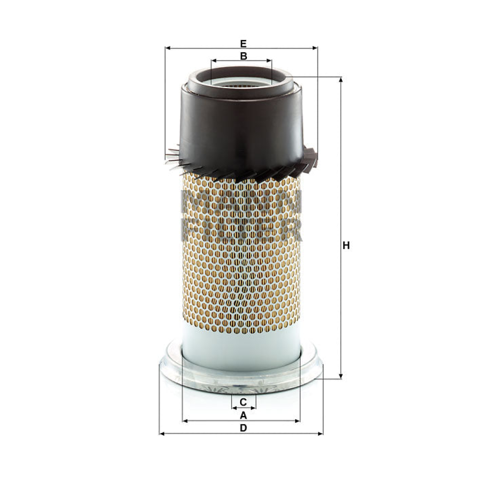 Luftfilter Mann Hummel - C 16 334 passend zu JOHN DEERE