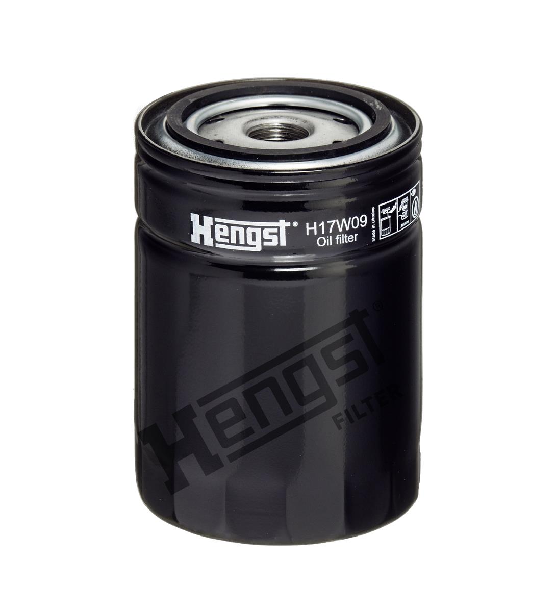 Ölfilter Hengst - H17W09 passend zu CATERPILLAR