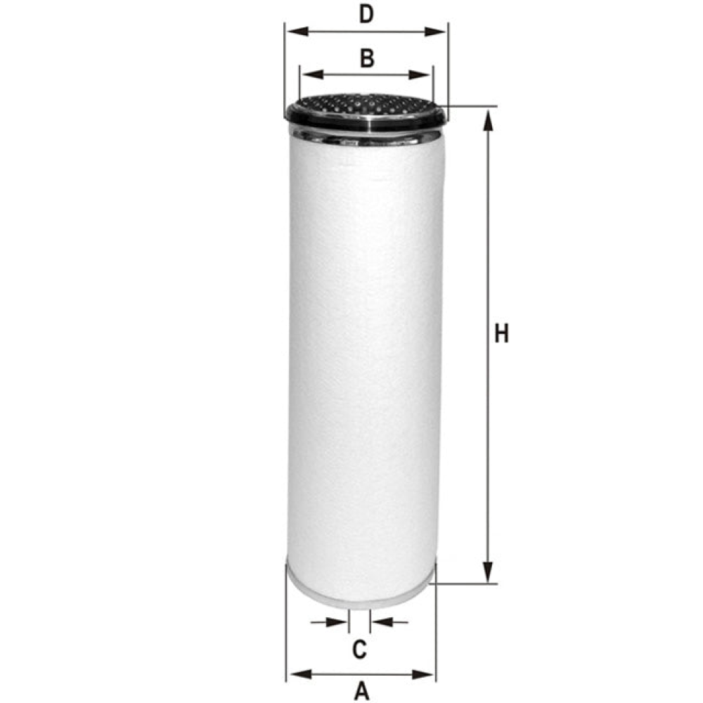Luftfilter Fil Filter - HP4586 passend zu IVECO