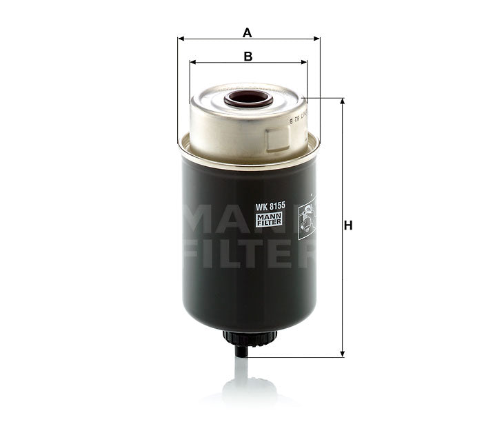Kraftstofffilter Mann Hummel - WK 8155 passend zu CATERPILLAR