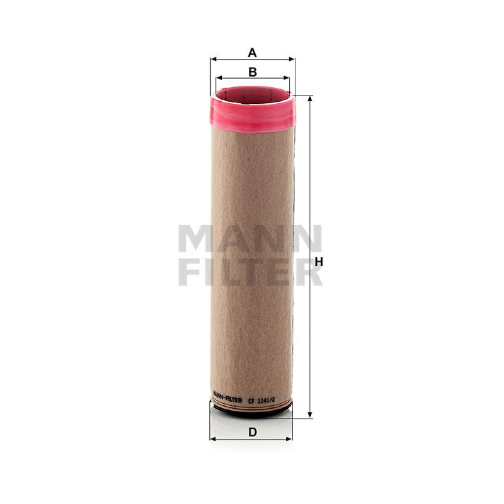 Luftfilter Mann Hummel - CF 1141/2 passend zu KOMATSU