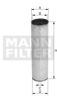 Luftfilter Mann Hummel - CF 16 158 z passend zu KOMATSU