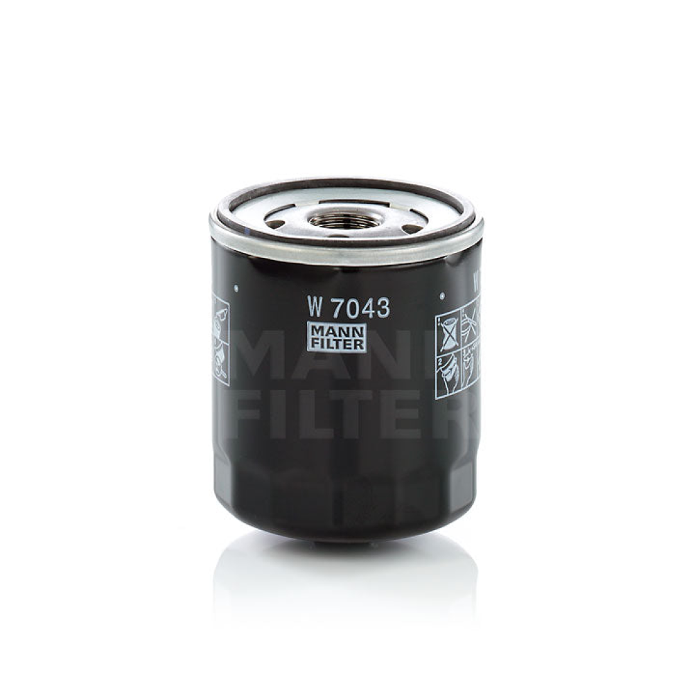 Luftfilter Mann Hummel - W 7043 passend zu CATERPILLAR