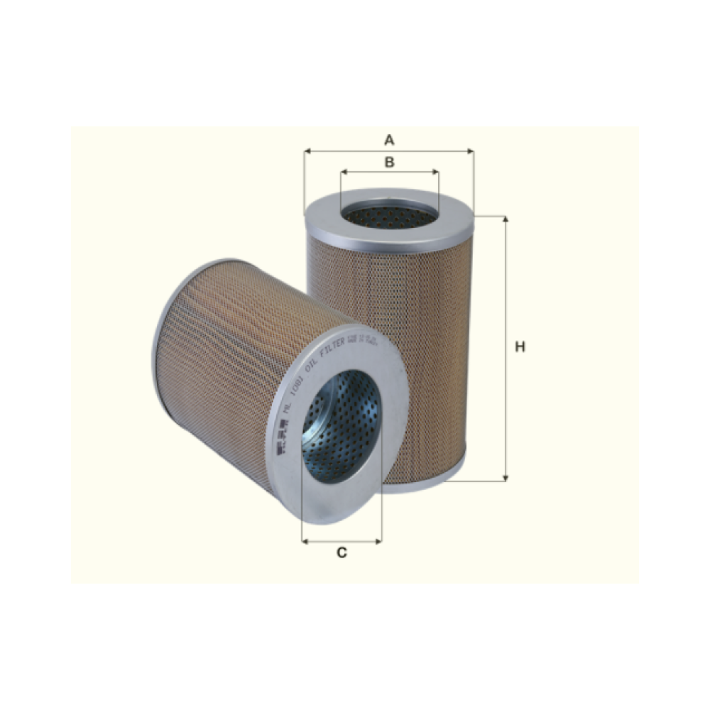 Ölfilter Fil Filter - ML1081 passend zu CATERPILLAR