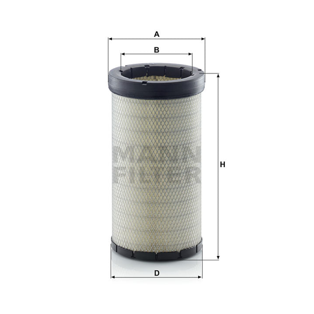 Luftfilter Mann Hummel - CF 22 160 passend zu CATERPILLAR