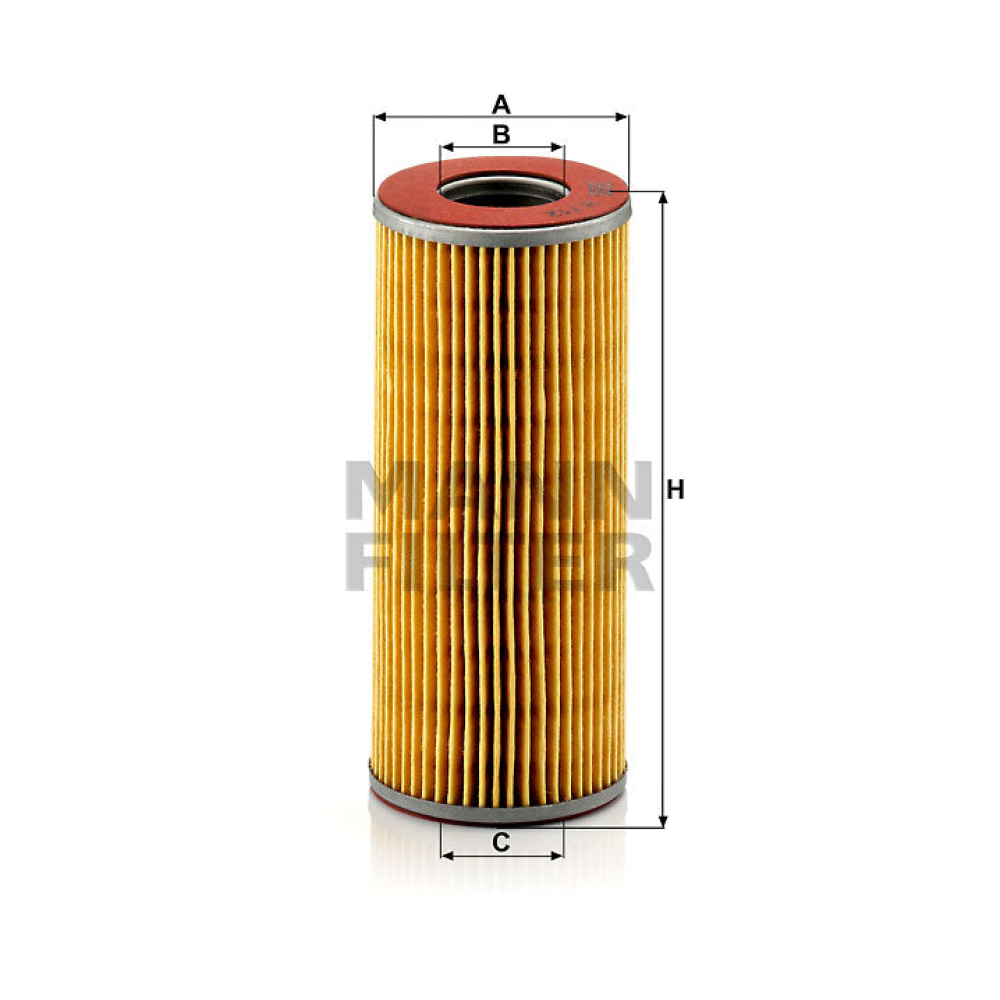 Ölfilter Mann Hummel - H 712 k passend zu KOMATSU
