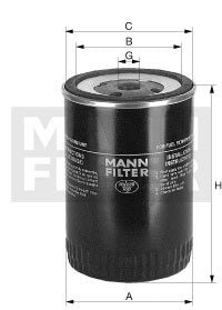 Kraftstofffilter Mann Hummel - WK 950/3 passend zu CATERPILLAR
