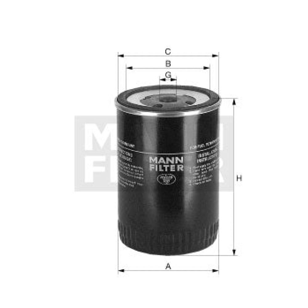 Kraftstofffilter Mann Hummel - WK 9140 passend zu LIEBHERR
