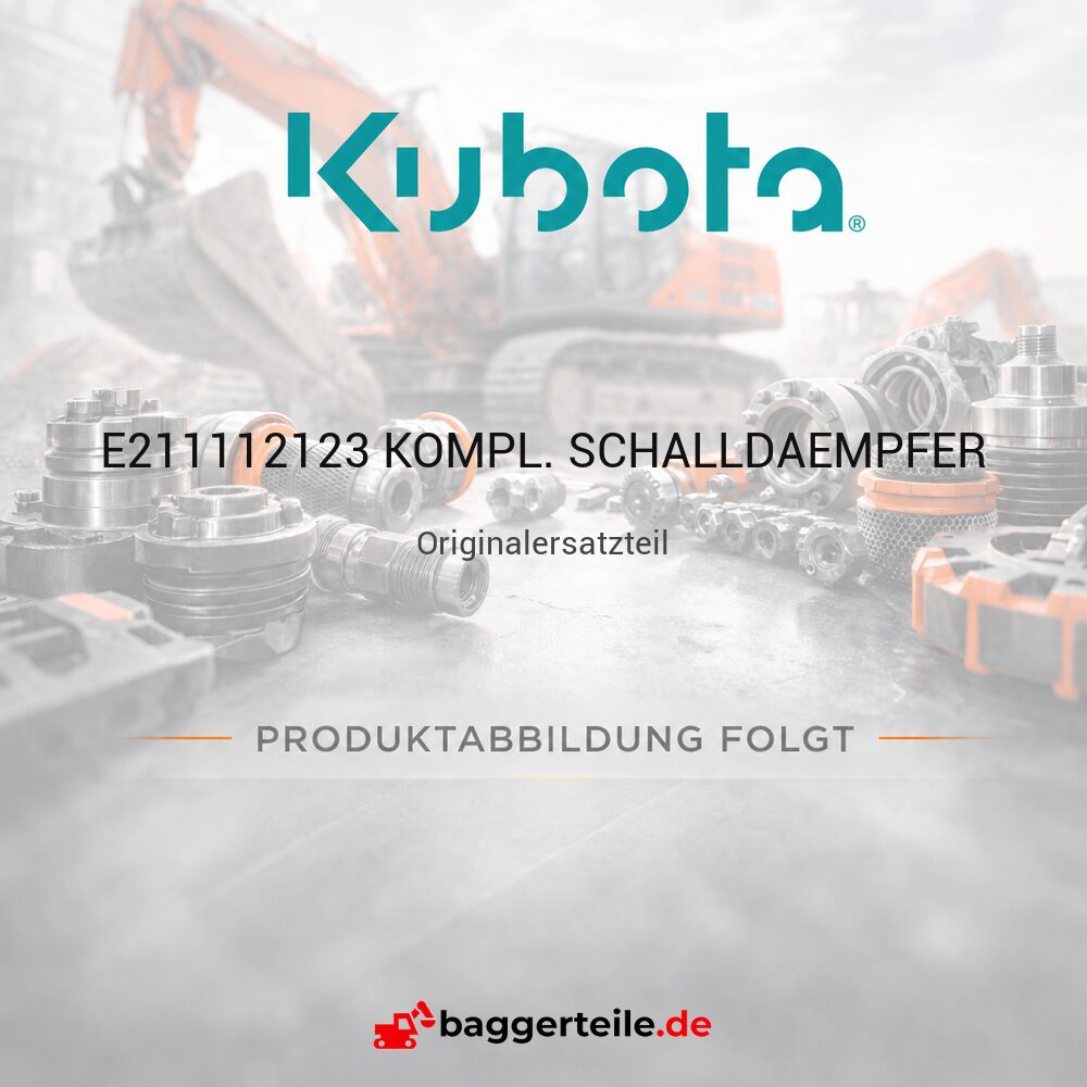 KUBOTA KOMPL. SCHALLDAEMPFER (E211112123)