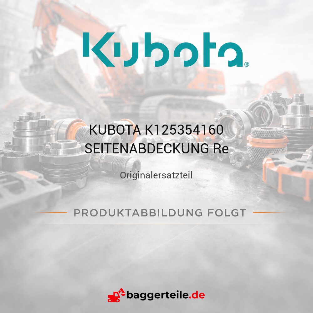 KUBOTA K125354160 SEITENABDECKUNG Re