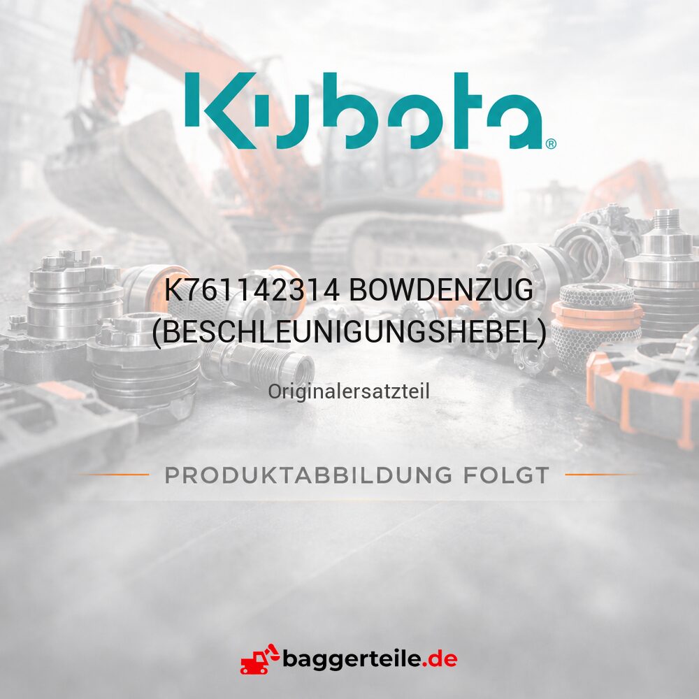 K761142314 BOWDENZUG (BESCHLEUNIGUNGSHEBEL)