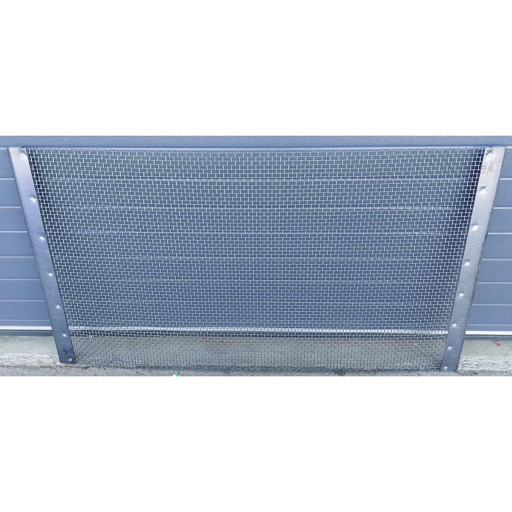 Siebbelag Unterdeck 1850 x 1000 mm 12 mm Quadratmasche für RedRhino 3-Way-Screener
