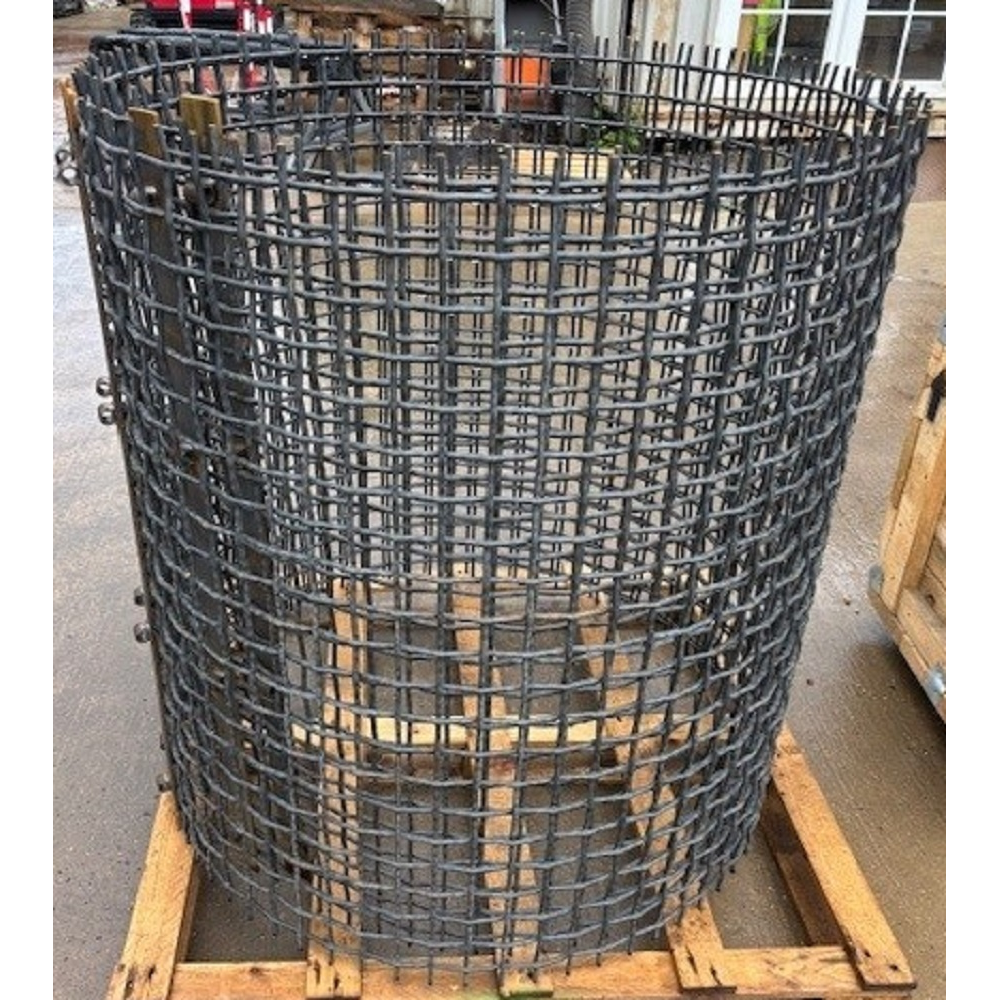 Siebbelag 40 mm Quadratmasche für Red Rhino Trommelsiebanlage