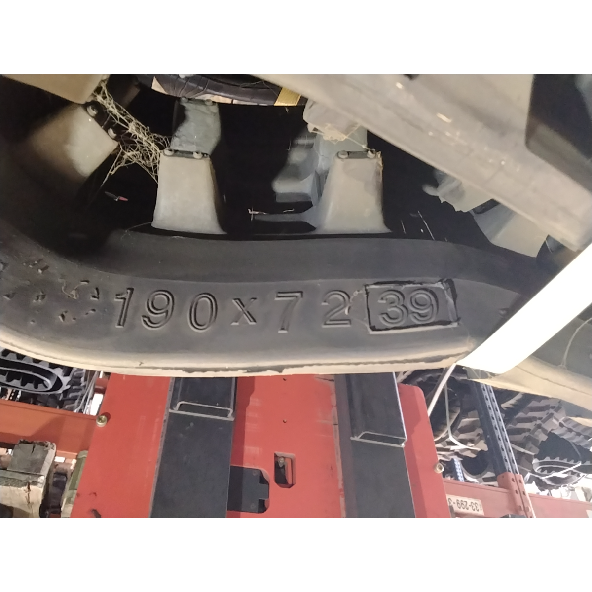 Gummikette 190x72x39 für Bobcat MT50