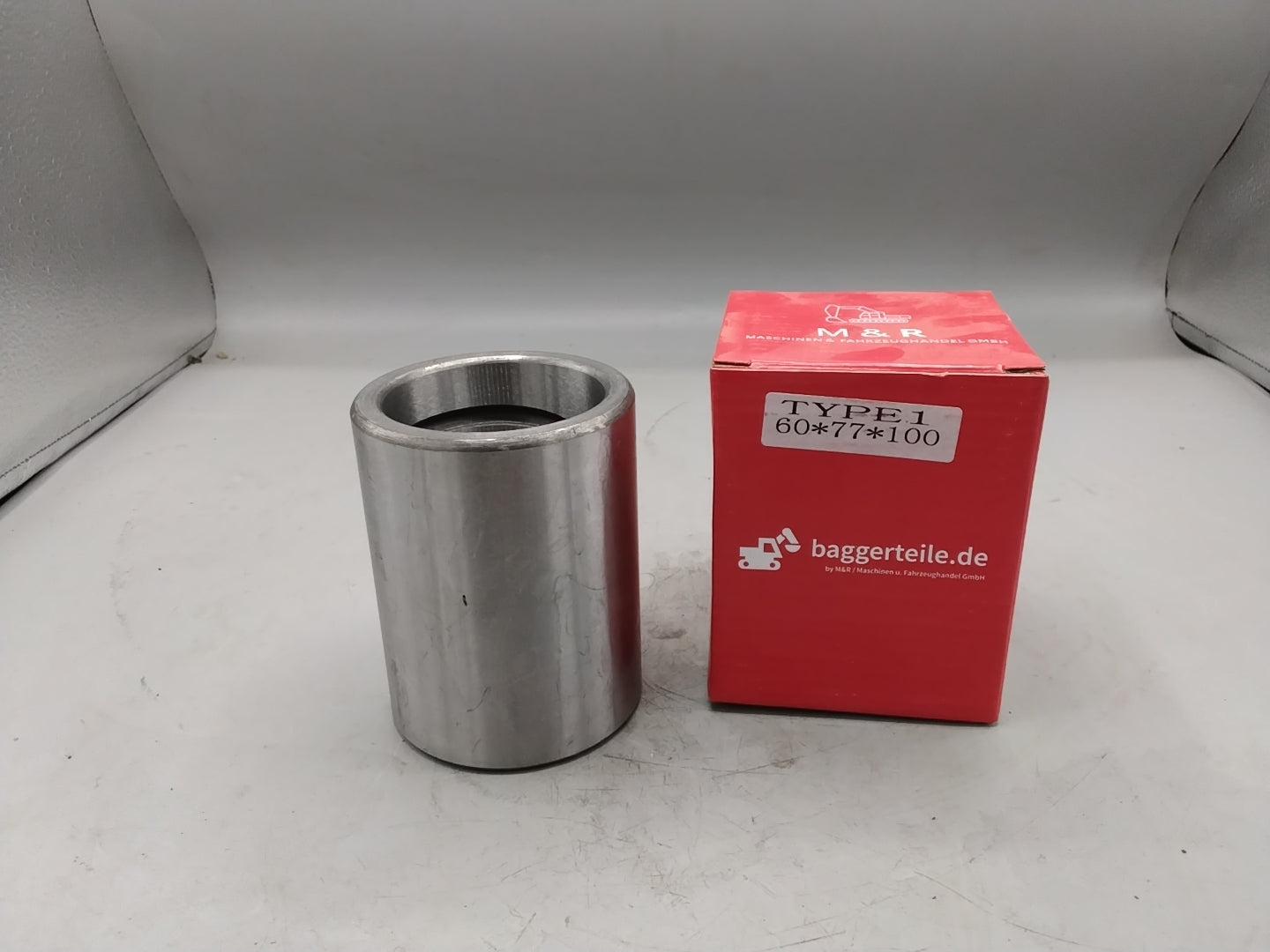 M&R / Maschinen u. Fahrzeughandel GmbH (baggerteile.de) Baggerbuchse 60*77*100 (TYPE 1) - neu