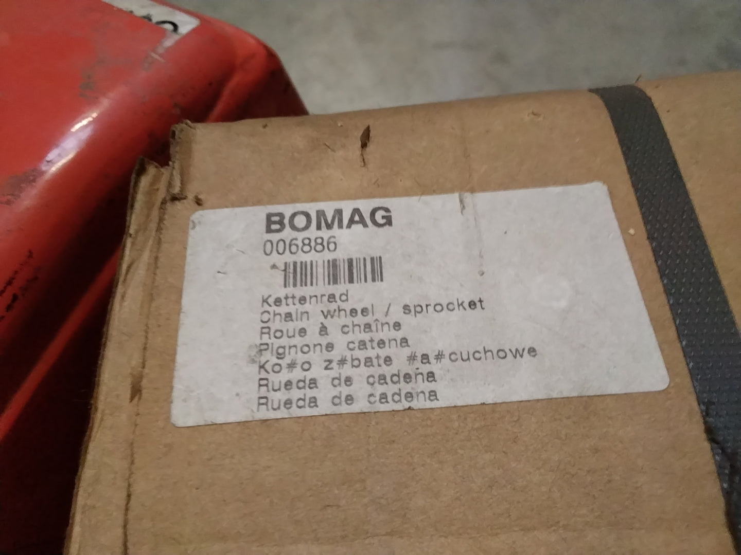 Bomag Kettenrad 006886