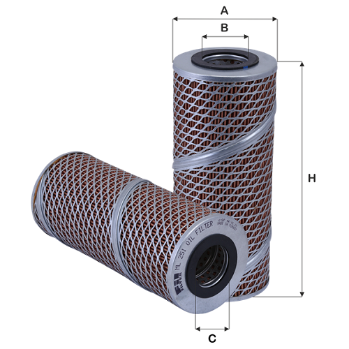 Hydraulikfilter Fil Filter - ML251 passend zu KOMATSU
