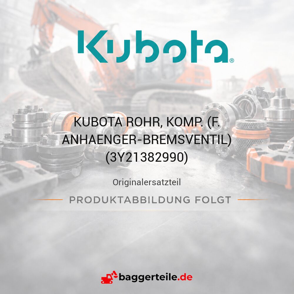 KUBOTA ROHR, KOMP. (F. ANHAENGER-BREMSVENTIL) (3Y21382990)