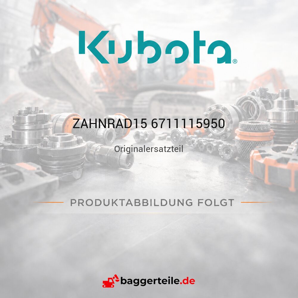 KUBOTA ZAHNRAD15 (6711115950)
