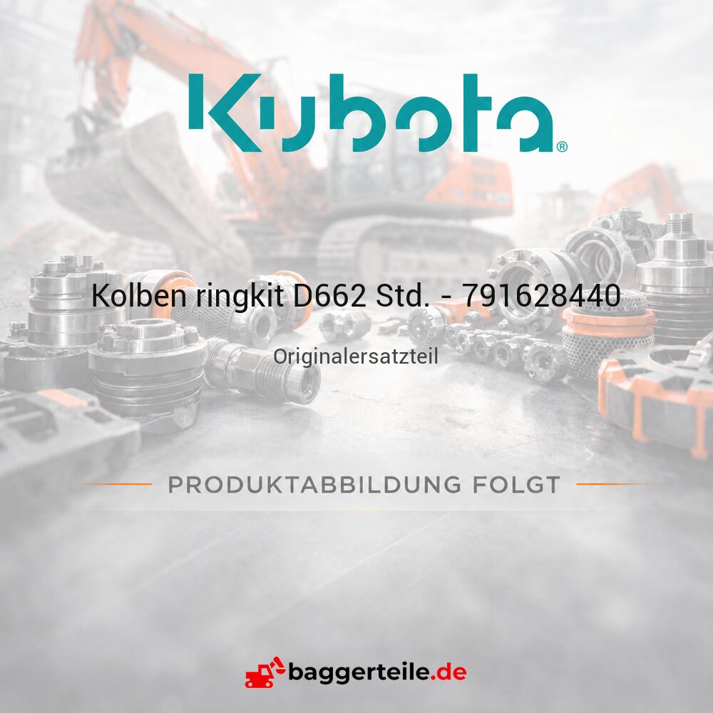 KUBOTA Kolben+ringkit D662 Std. (791628440)