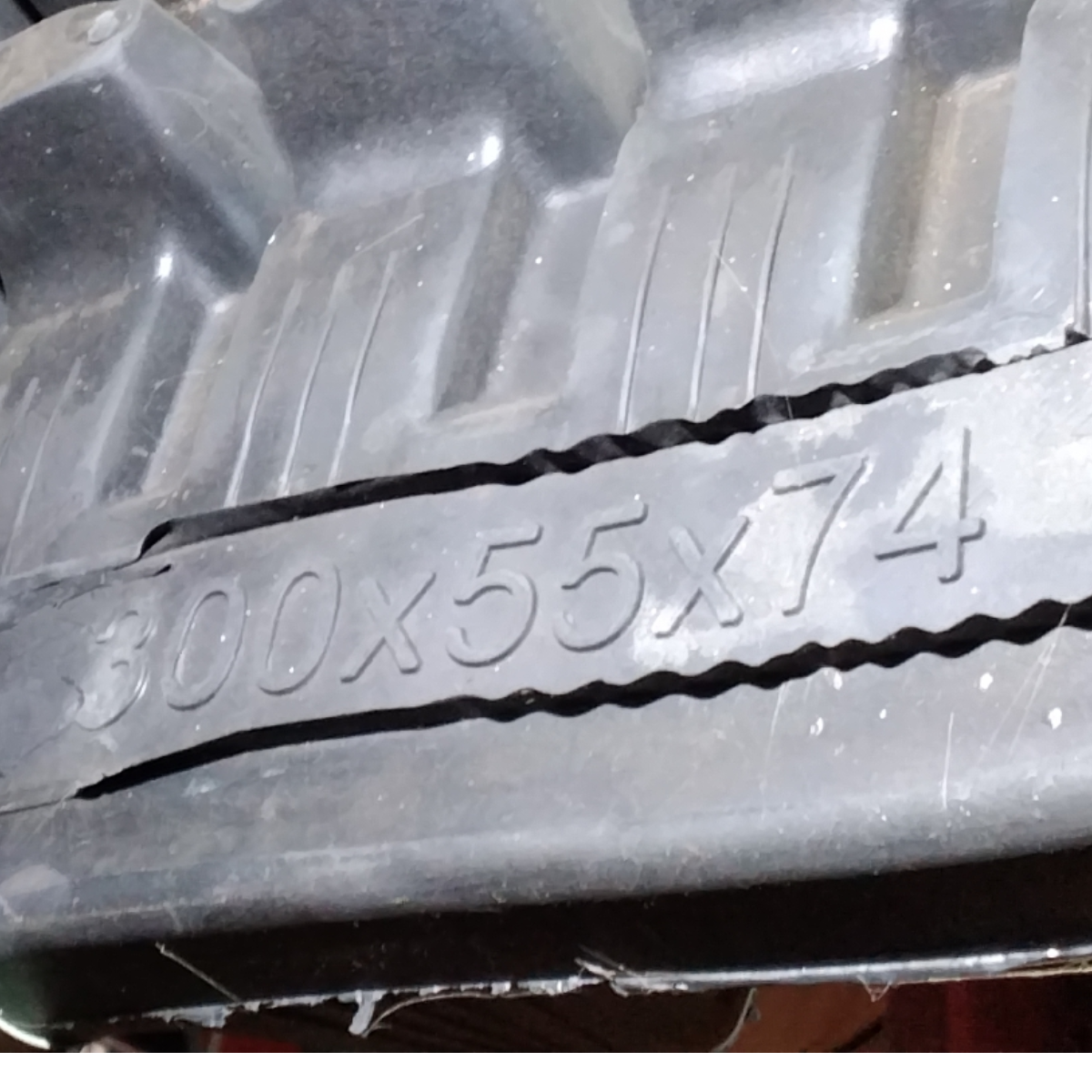 Gummikette 300x55x74 für AIRMANN AX25