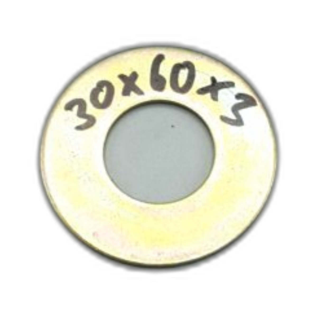 Distanzscheibe 30x60x3 mm Stahl verzinkt