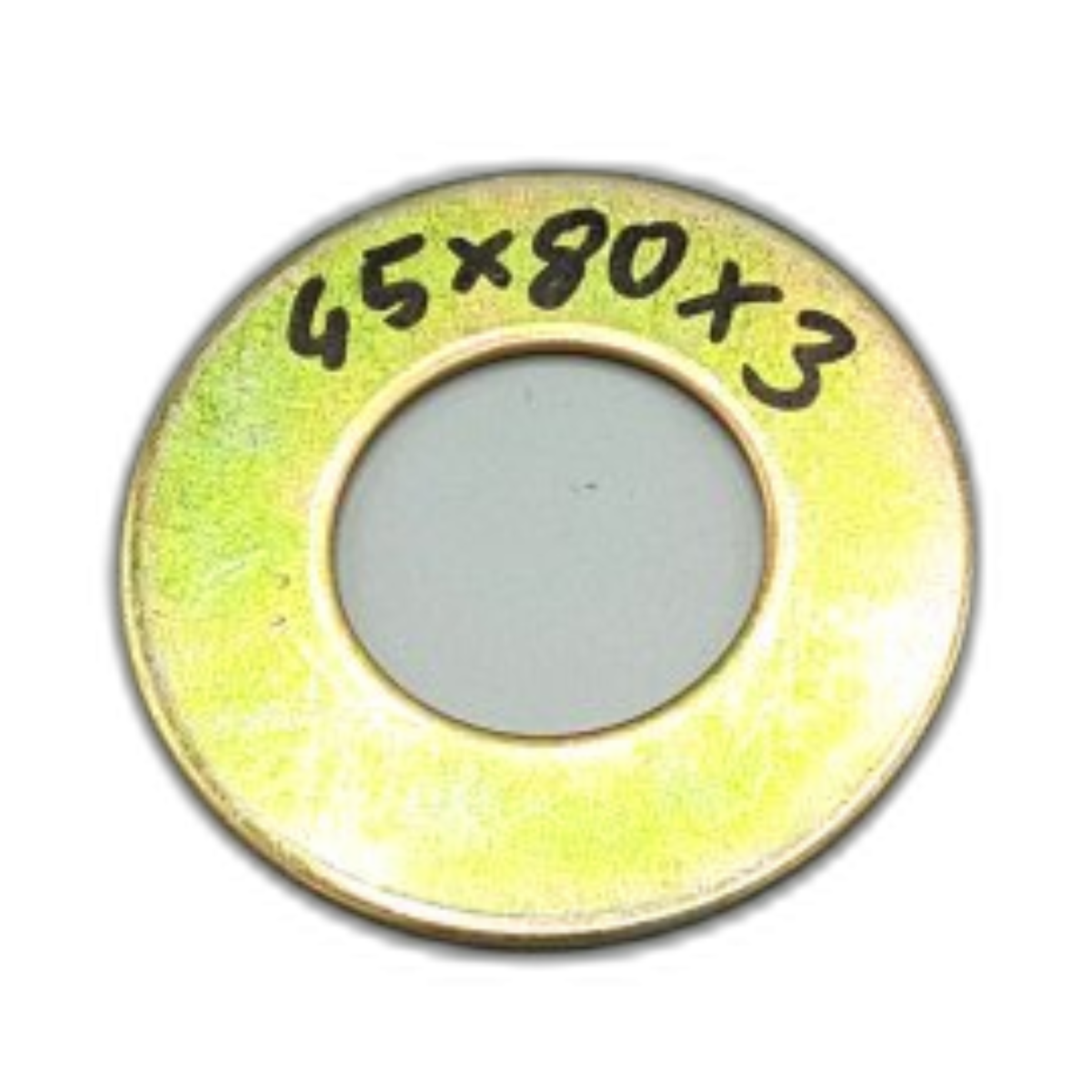 Distanzscheibe 45x80x3 mm Stahl verzinkt