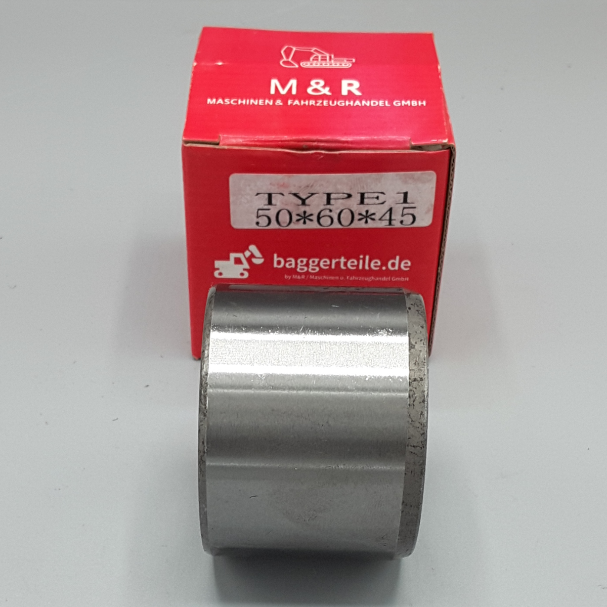 Buchse 50x60x45 mit Schmiernut für Baggeranwendungen