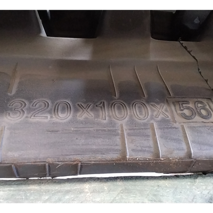 Gummikette 320x100x56 für Maeda MC405
