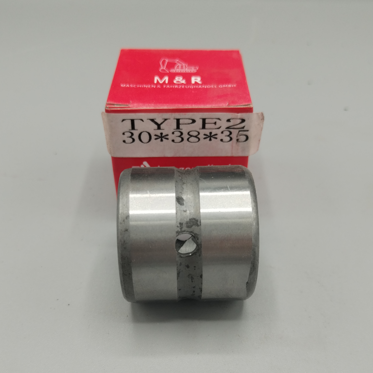 Buchse 30x38x35 mm mit Schmiernut