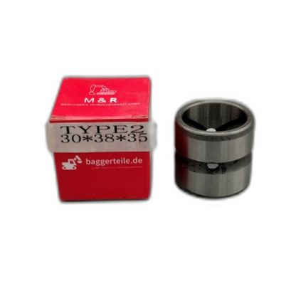 Buchse 30x38x35 mm mit Schmiernut