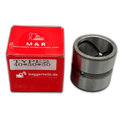 Buchse 40x50x50 mit Schmiernut Type 2