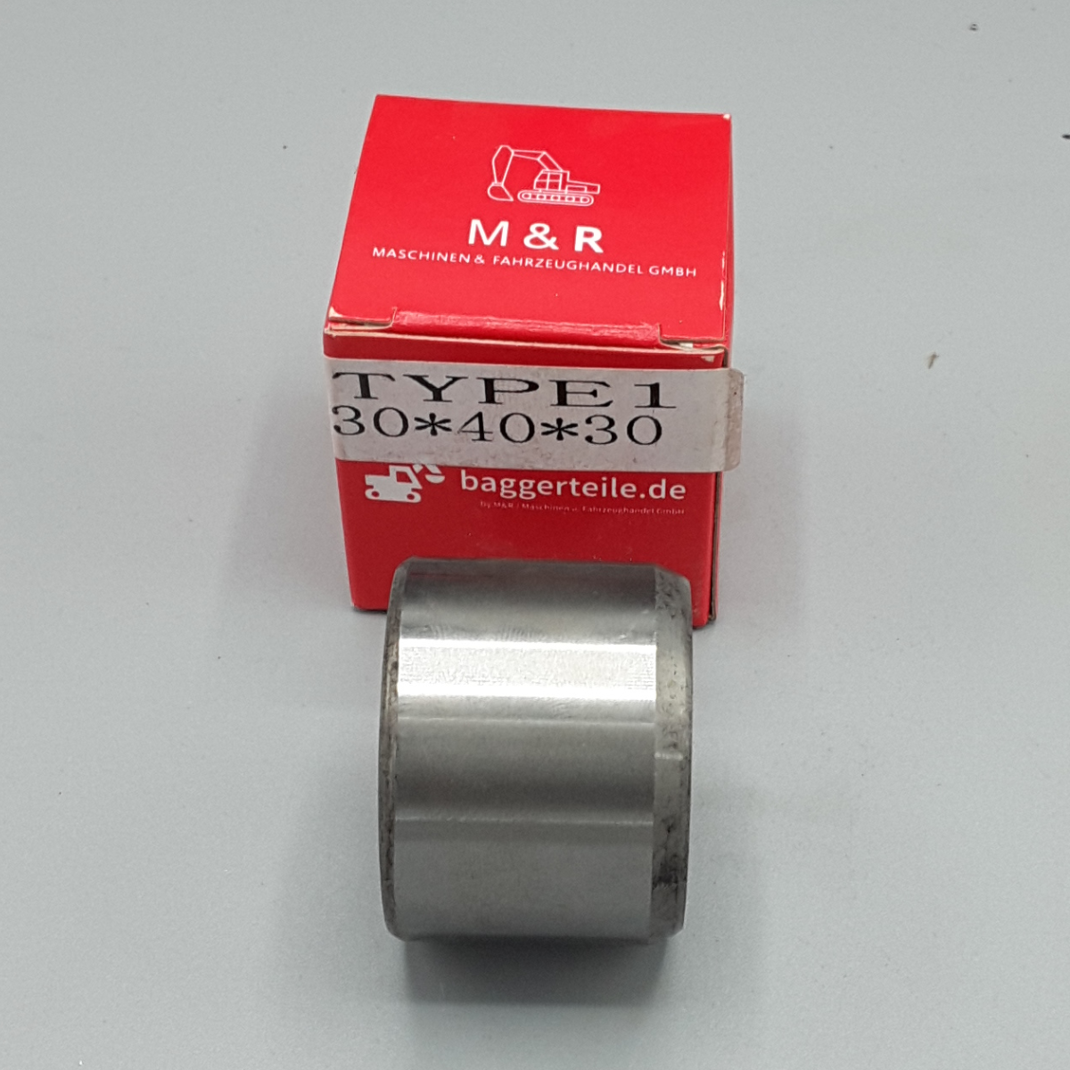 Buchse 30x40x30 mm mit Schmiernut