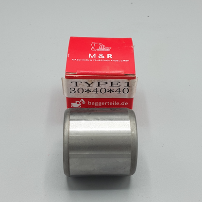 Buchse 30x40x40 mit Schmiernut Type 1