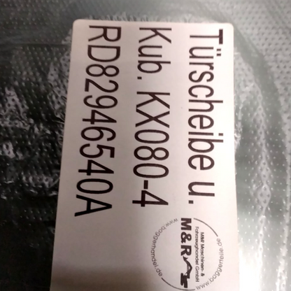 Türscheibe RD82946540A für Kubota KX080-4
