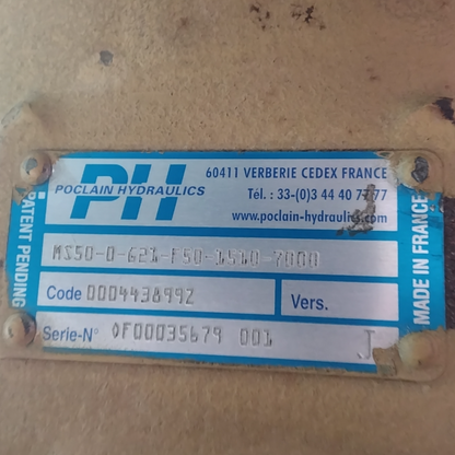 Fahrmotor Poclain MS50-0-G21-F50