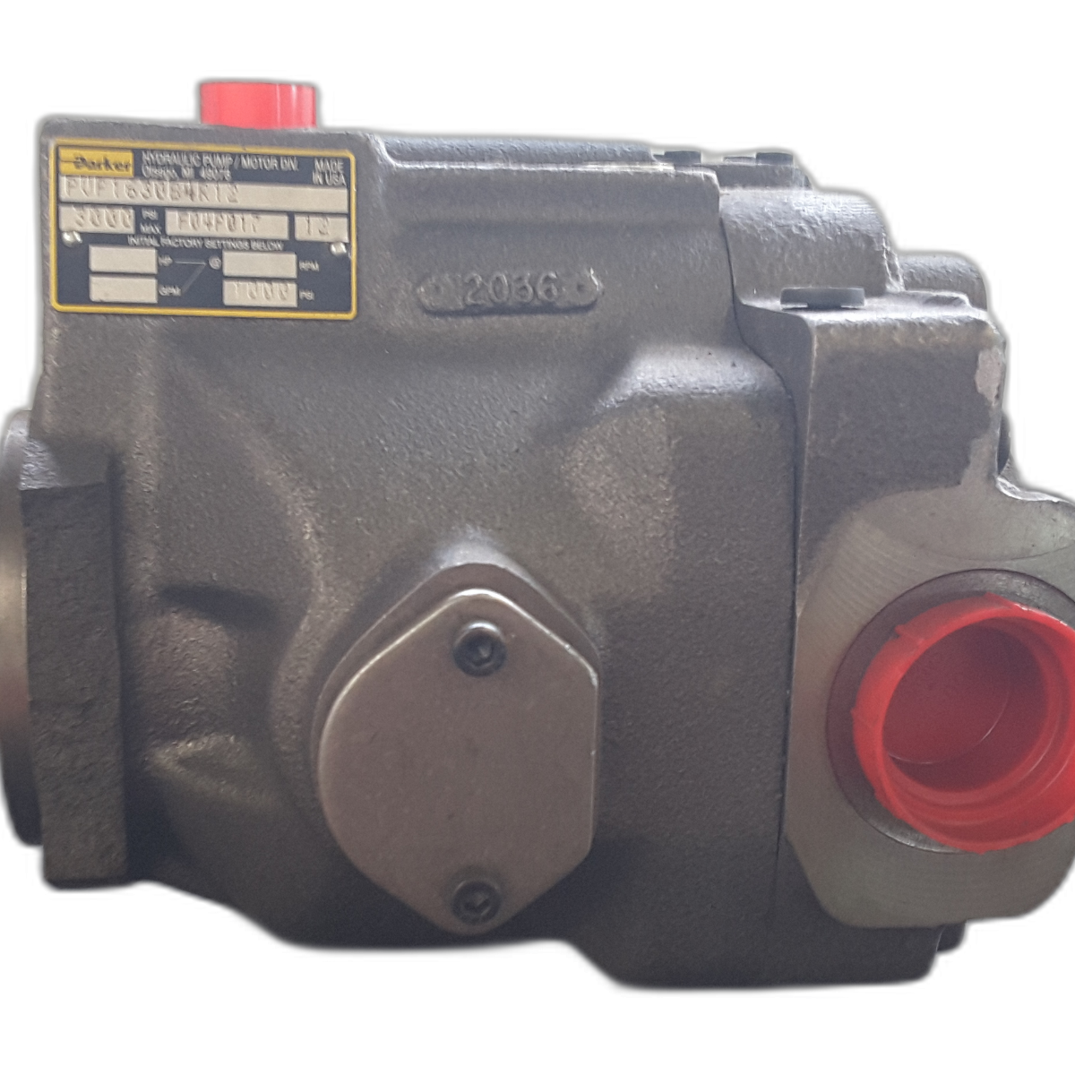 Parker Hydraulikpumpe PUF1630B4R12 defekt