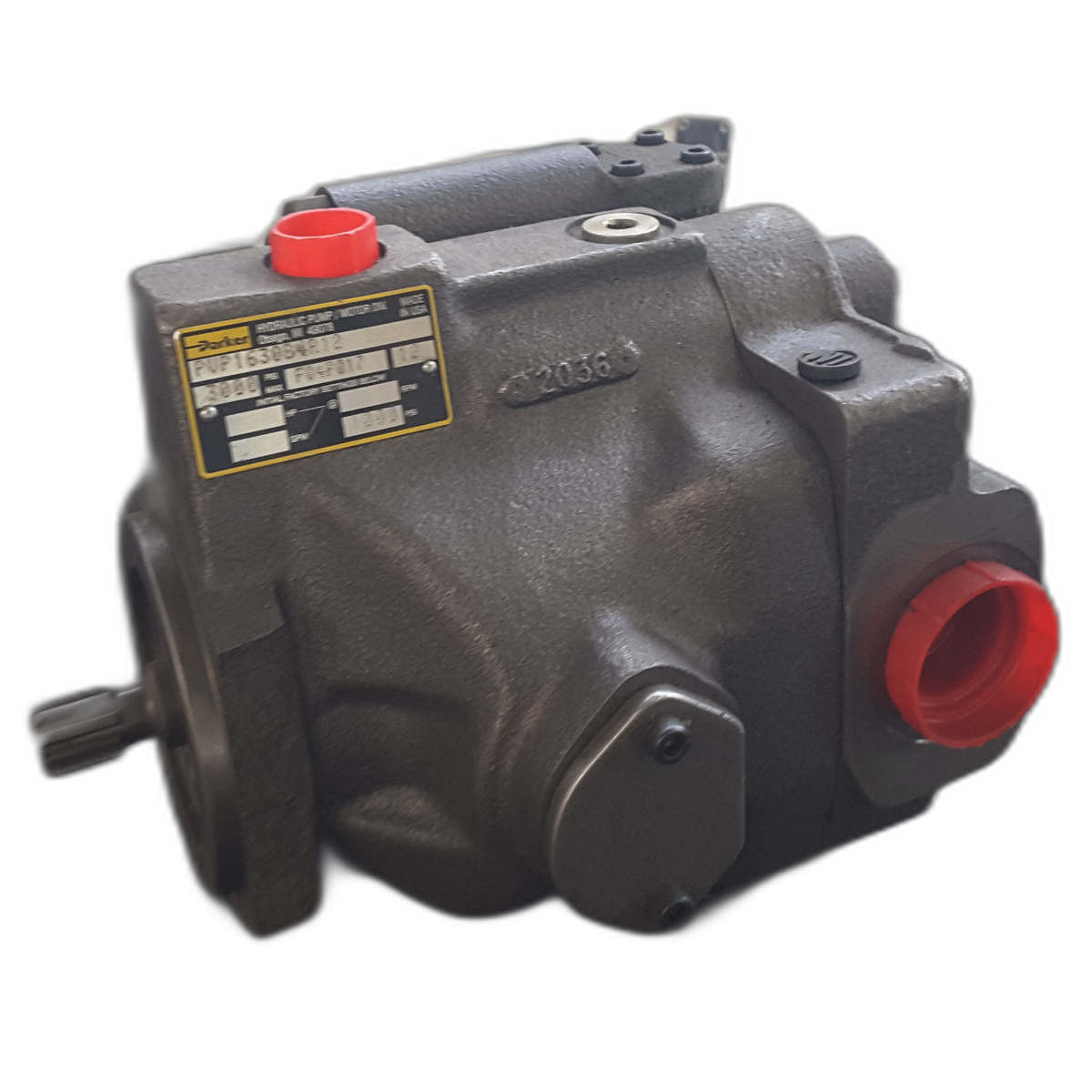 Parker Hydraulikpumpe PUF1630B4R12 defekt